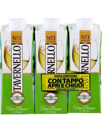 TAVERNELLO BIANCO BRIK 3X25 CL