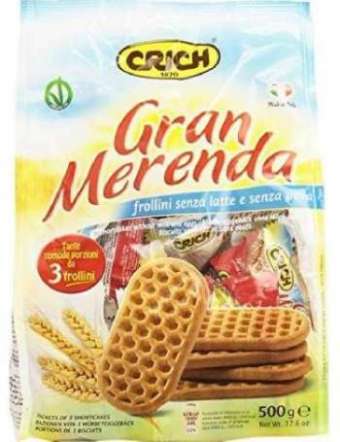 CRICH GRAN MERENDA BISCOTTI GR 500