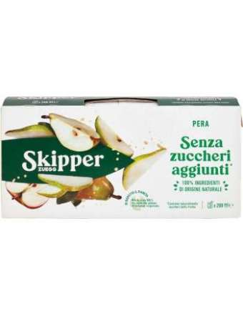 SKIPPER 3X200 PERA SENZA ZUCCHERI ML 600