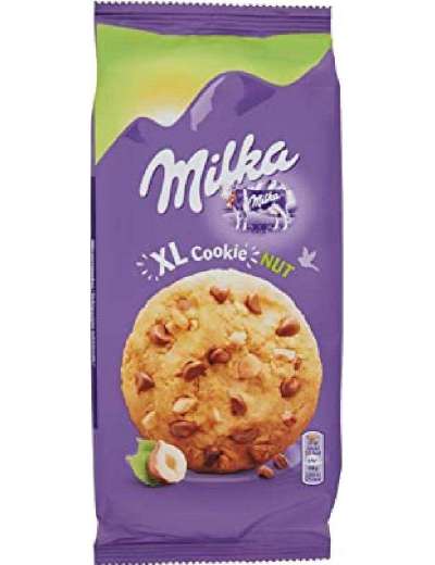MILKA BISCOTTI COOKIE NUT XL GR 184