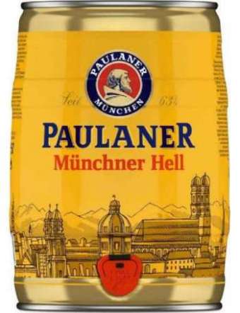PAULANER BIRRA MUNCHNER HELL CF LT 5