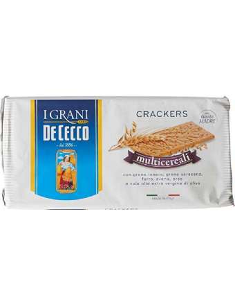 DE CECCO CRACKERS MULTICEREALI GR 250