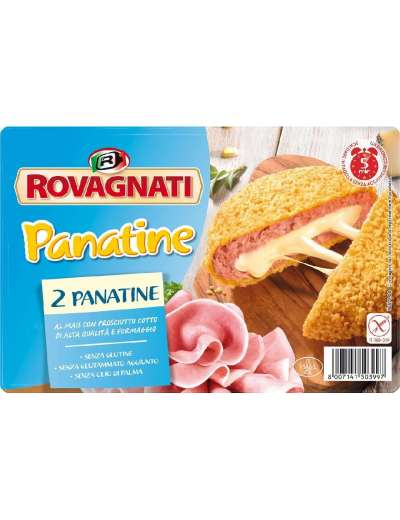 ROVAGNATI PANATINE PROSCIUTTO COTTO E FORMAGGIO GR 175