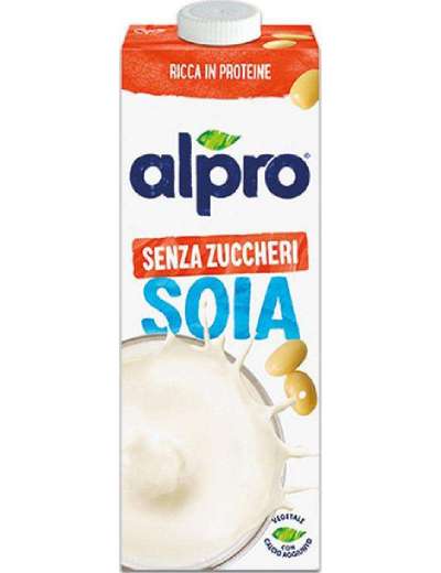 ALPRO DRINK SOYA S/ZUCCHERI BT LT 1