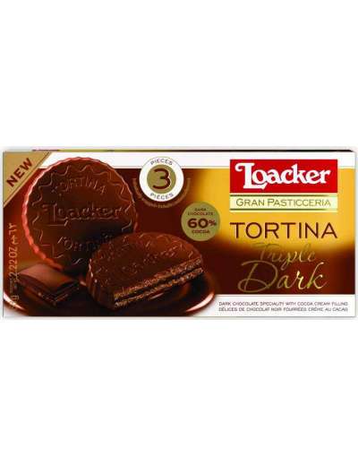 LOACKER TORTINA TRIPLE DARK GR 63