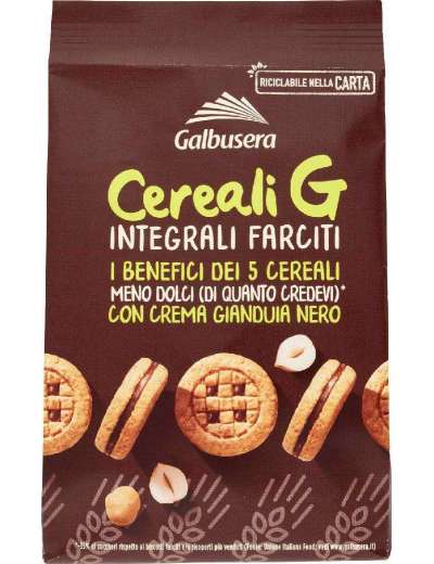 GALBUSERA CEREALIG INTEGRALI FARCITI GR 250