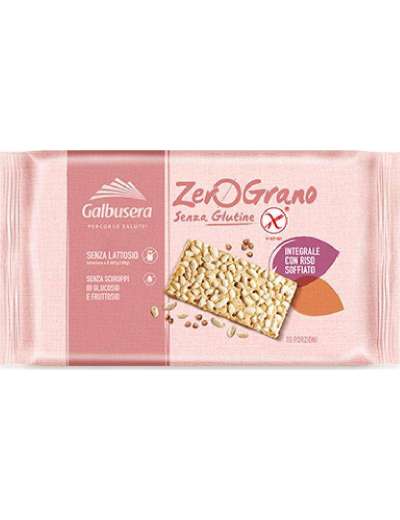 GALBUSERA ZEROGRANO SENZA GLUTINE CRACKER INTEGRALE GR 320