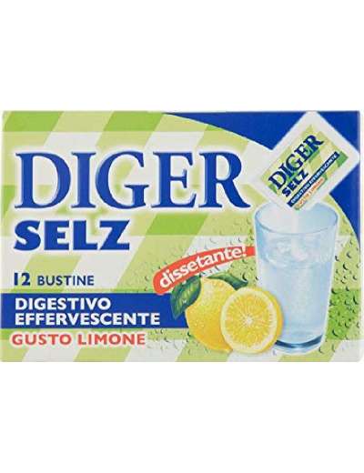 DIGER SELZ LIMONE SANPELLEGRINO DA 12 BUSTINE