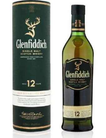 WHISKY GLENFIDDICH 12 YO 70 CL