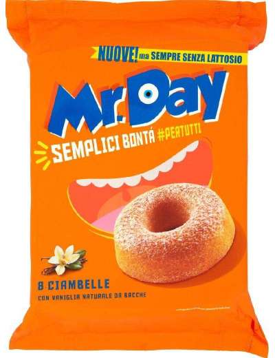 MR DAY CIAMBELLA VANIGLIA SENZA LATTOSIO GR 320