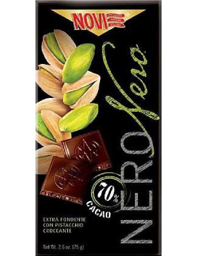 NOVI NERO NERO PISTACCHIO TAVOLETTA GR 75
