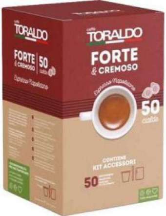 TORALDO KIT 50 CIALDE + ACCESSORI FORTE GR 700