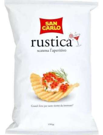 SAN CARLO RUSTICA PATATINE CF GR 190