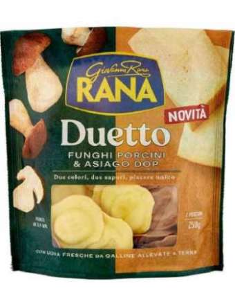RANA DUETTO FUNGHI PORCINI E ASIAGO DOP GR 250