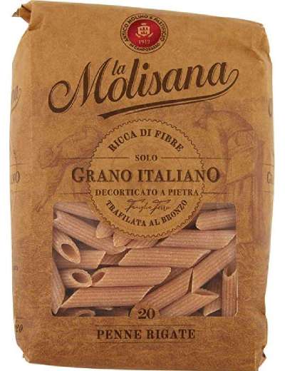 MOLISANA PASTA INTEGRALE PENNE RIGATE N 20 GR 500