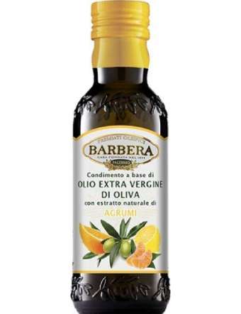 BARBERA OLIO EXTRA VERGINE AROMATIZZATO AGLI AGRUMI DI SICILIA ML 250