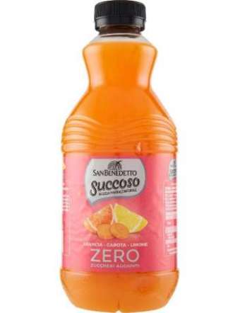 SAN BENEDETTO SUCCOSO ZERO ARANCIA CAROTA LIMONE CL 90