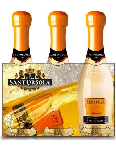 SANTORSOLA PROSECCO 3X20CL CL 120