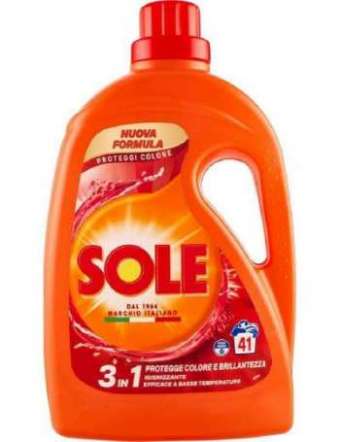 SOLE LAVATRICE LIQUIDO PROTEGGI COLORE 41 LAVAGGI ML 1845