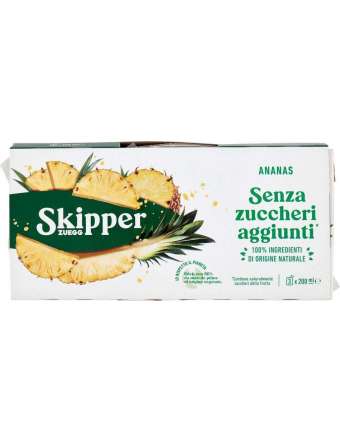 SKIPPER 3X200 ANANAS SENZA ZUCCHERI BR ML 600