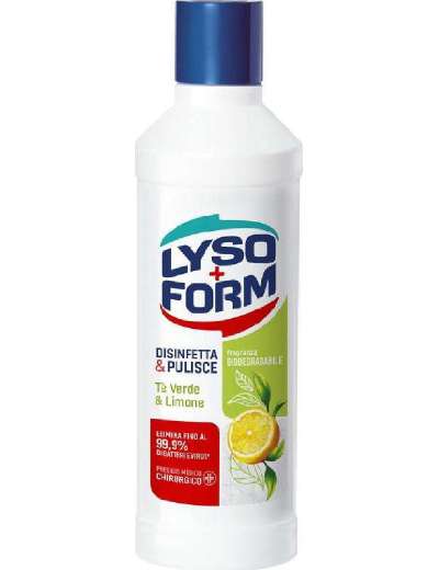 LYSOFORM PAVIMENTI TE VERDE E LIMONE CF ML 1100