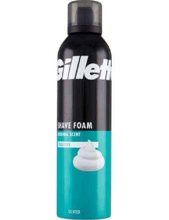 GILLETTE SCHIUMA PELLI SENSIBILI CF ML 400