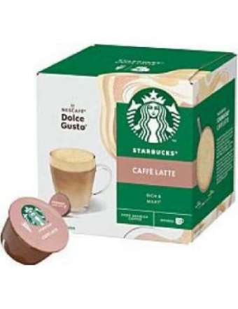 STARBUCKS CAFFELATTE CAPS X12