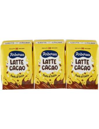 ARBOREA LATTE E CACAO 3X200 ML
