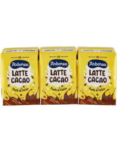 ARBOREA LATTE E CACAO 3X200 ML
