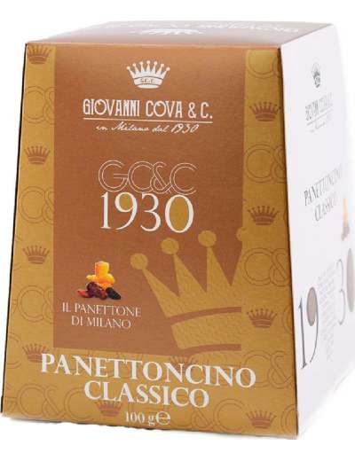 GIOVANNI COVA&C PANETTONCINO CLASSICO GR 100