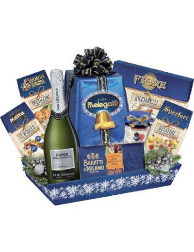 ROVERE CESTO BLU COBALTO 7 PZ