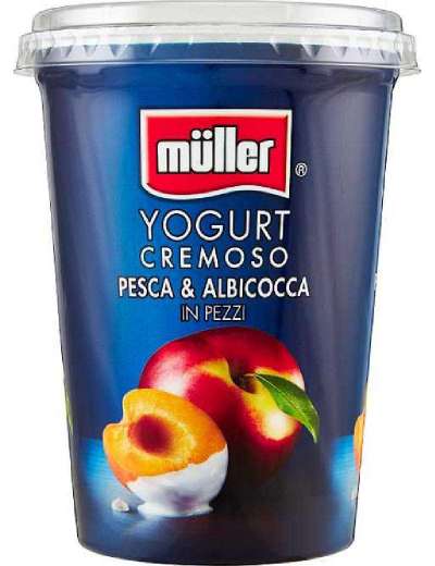 MULLER ALBICOCCA PESCA YOGURT GR 500