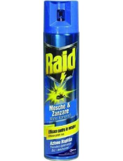 RAID MOSCHE ZANZARE SPRAY BO ML 400