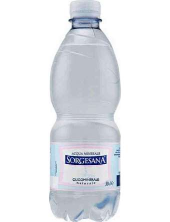 SORGESANA ACQUA NATURALE PET CL 50 X 6 BT
