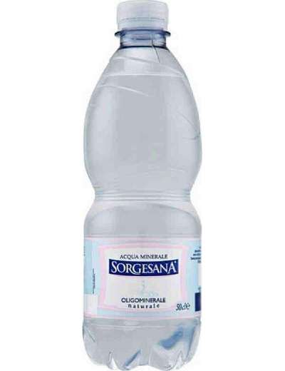 SORGESANA ACQUA NATURALE PET CL 50 X 6 BT