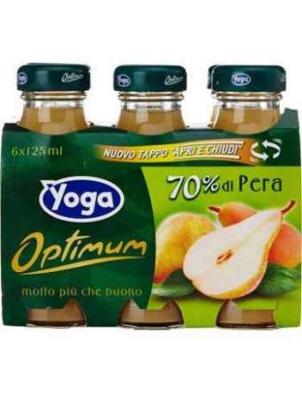 YOGA PERA SUCCO NETTARE 6X125 ML