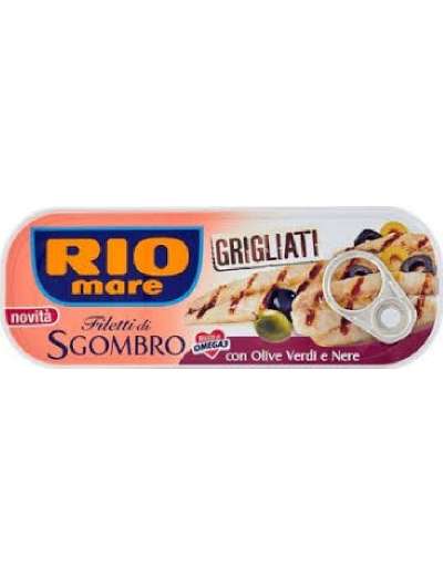 RIO MARE SGOMBRO ALLE OLIVE GRIGLIATO GR 120