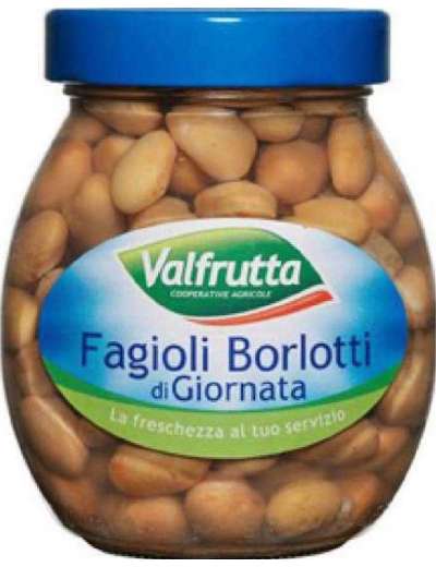VALFRUTTA FAGIOLI BORLOTTI GR 360