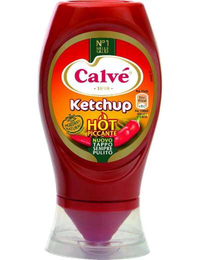 CALVE' KETCHUP HOT TOP DOWN FLACONE ML 250