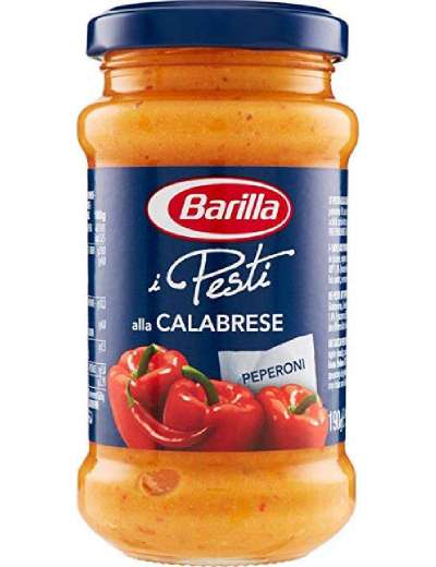 BARILLA PESTO CALABRESE VETRO GR 190