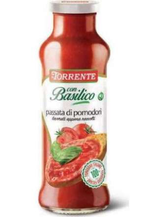 TORRENTE PASSATA BASILICO GR 700