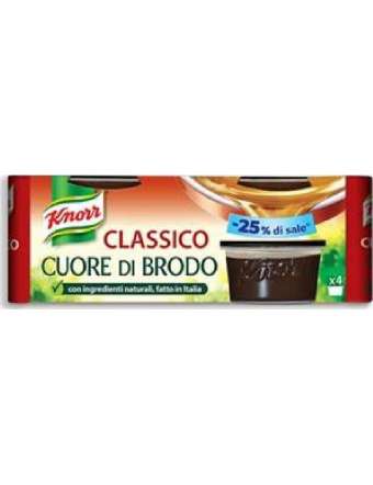 KNORR CUORE BRODO BASSO SALE CLASSICO GR 112