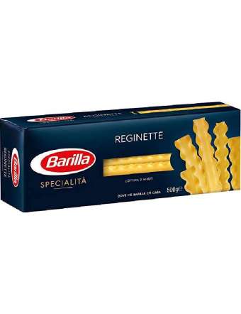 BARILLA BLU REGINETTE SPECIALITA' ASTUCCIATO GR 500