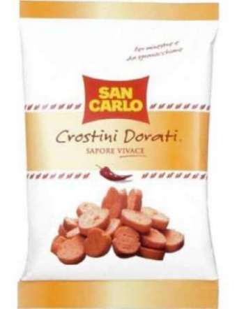 SAN CARLO CROSTINI DORATI SAPORE VIVACE BUSTA GR 75