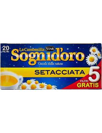 STAR CAMOMILLA SETACCIATA 15+5 FILTRI GR 30