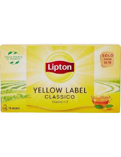 LIPTON TE' YELLOW LABEL 25 F GR 38