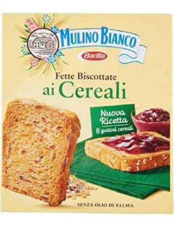 MULINO BIANCO FETTE CEREALI 40 FETTE GR 315