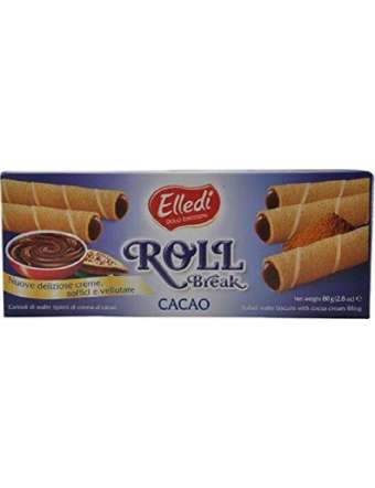 ELLEDI ROLL BREAK CACAO GR 80