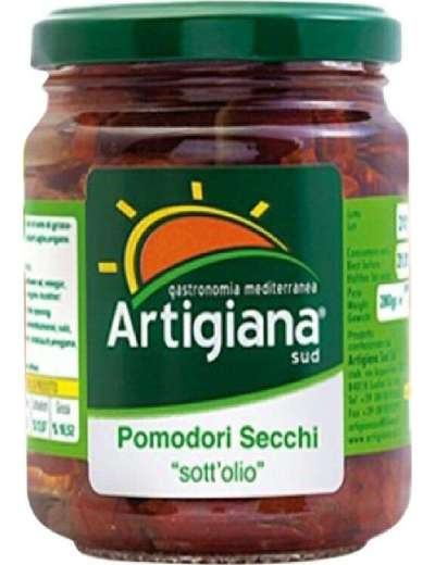 ARTIGIANA SUD POMODORI SECCHI SOTTOLIO GR 280