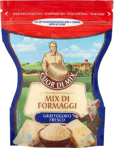 PARMAREGGIO CUOR DI MIX GRATTUGIATO GR 70
